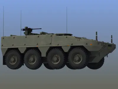 Boxer Mech Infantry Vehicle 3D model