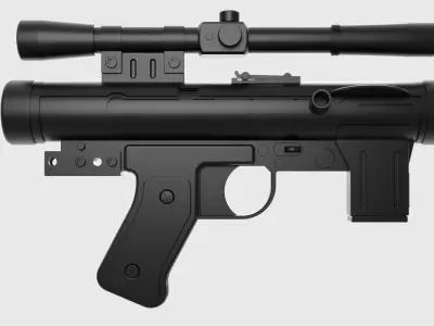 SE-14R Light Repeating Blaster 3D model