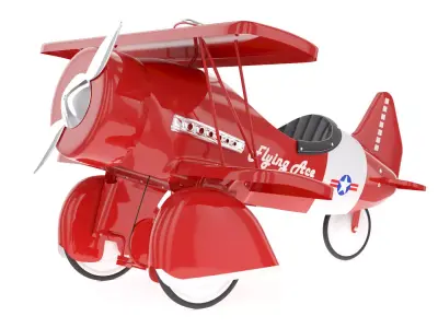 Dexton Kids Pedal Plane 3D model