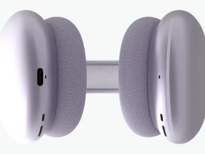 Apple Airpods Max Purple 3D model
