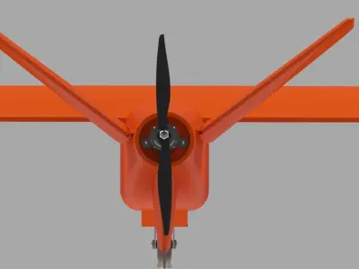 UAV Talon plane 3D model