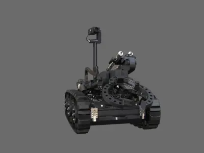 Tank Robot 3D model