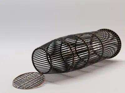 Bubu Sederhana 3D model