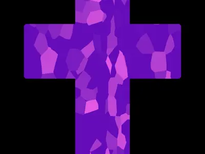 Halloween cat on a cushion 3D model