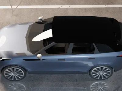 Range Rover Velar Low-poly 3D model