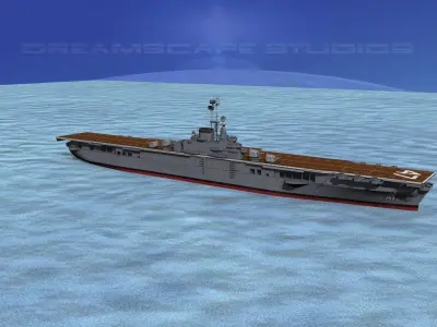 Ticonderoga Carrier CV-47 Philippine Sea 3D model