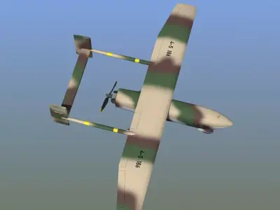 Iranian UAV Drone 3D model