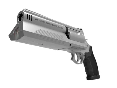 Zoanoid Buster revolver from the Guyver 3D model