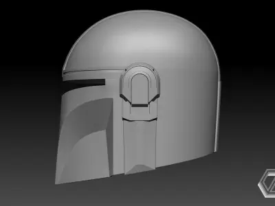 Star Wars - Din Djarin Mandalorian Helmet 3D print model