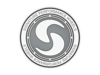 Signature Performance logo 3D model