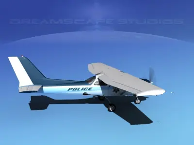 Cessna 172RG Cutlass V12 3D model