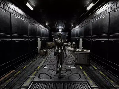 Sci-Fi Pack  Low-poly 3D model
