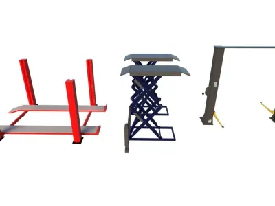 Car Lift 3D model