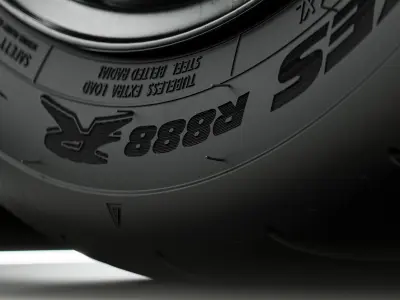 Toyo Proxes R888R 295 30 ZR18 3D model