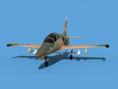 Aero Vodochody L-39C Albatross Cz Rep 03 3D model