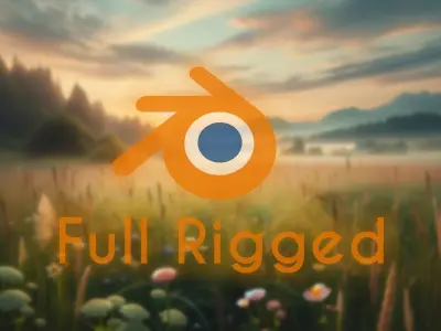 Honey Navigator Realistic Bee Low-poly 3D model