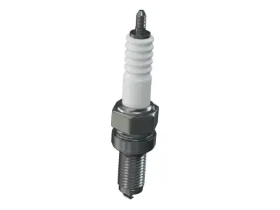 Spark plug 3D model