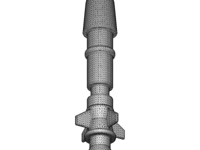 Space Rocket Toy 3D print model
