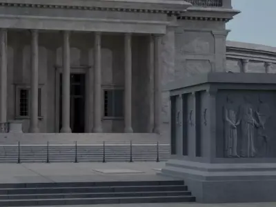 Arlington National Cemetery 3D model