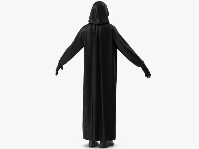 Hooded Costume 14 3D model