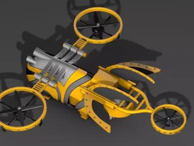 AirWasp 3D model