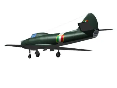 reggiane re2007 3D model
