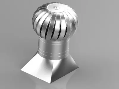 wind roof vent Free 3D model
