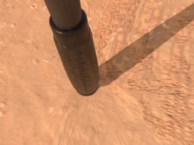 Baton -- PBR -- Game Ready Asset Free low-poly 3D model