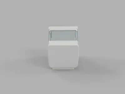 Cessna flight simulator cockpit 3D model