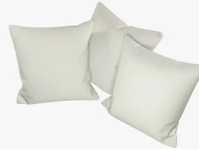 Pillows V2 3D model
