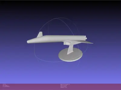 HOTOL Spaceplane Historical Concept 3D print model
