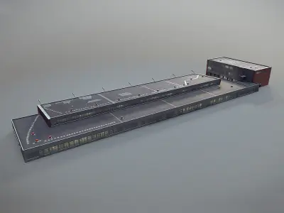 Storage3 LHBP Low-poly 3D model