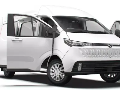 Maxus eDeliver 7 L2H2 HQ Interior 2026 3D model