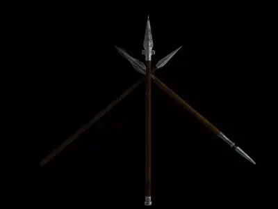 Spears COLLECTION sword 3D model