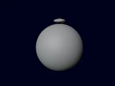 3D Christmas tree ball Decoration Free Free low-poly 3D model