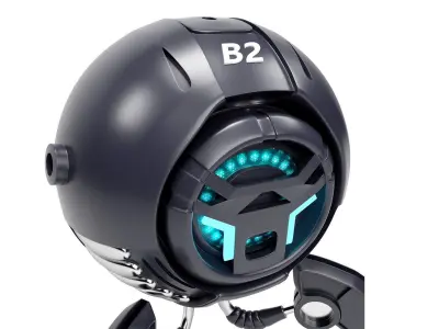 Dron B2 Spider 3D model