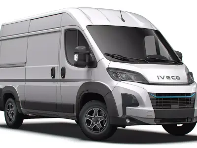 Iveco eSuperJolly Van L2H2 2026 3D model