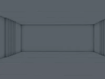 Modern Empty Tunnel 3D model get
