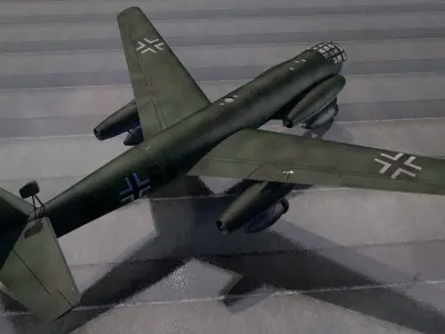 Junkers Ju-287v-1 3D model