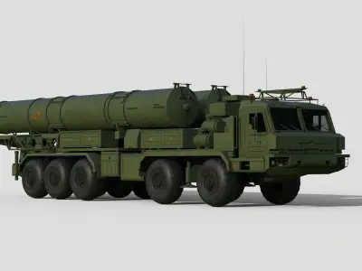 S-500 Prometheus missile system 3D model