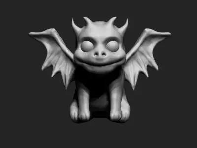 Dragon demon 3D model