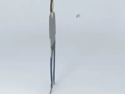 switch woman Free 3D model