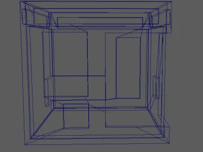 Fancy Aquarium Low-poly 3D model