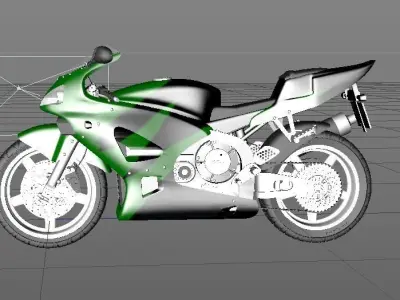 Honda Cbr 3D model