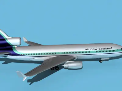 McDonnell Douglas MD-11 Air New Zealand 3D model