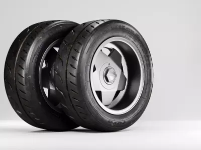 Toyo Proxes R888R DOT Competition Tire  3D model