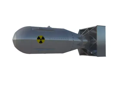 Atom bomb Free 3D model