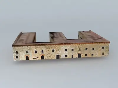 Casas Reales Museum Santo Domingo Free 3D model