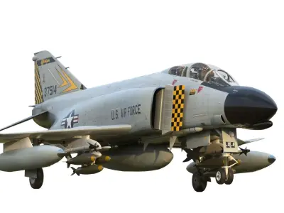 F-4 Phantom II 3D model