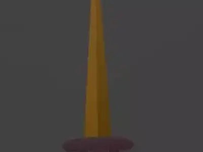 Simple Sword Free 3D model